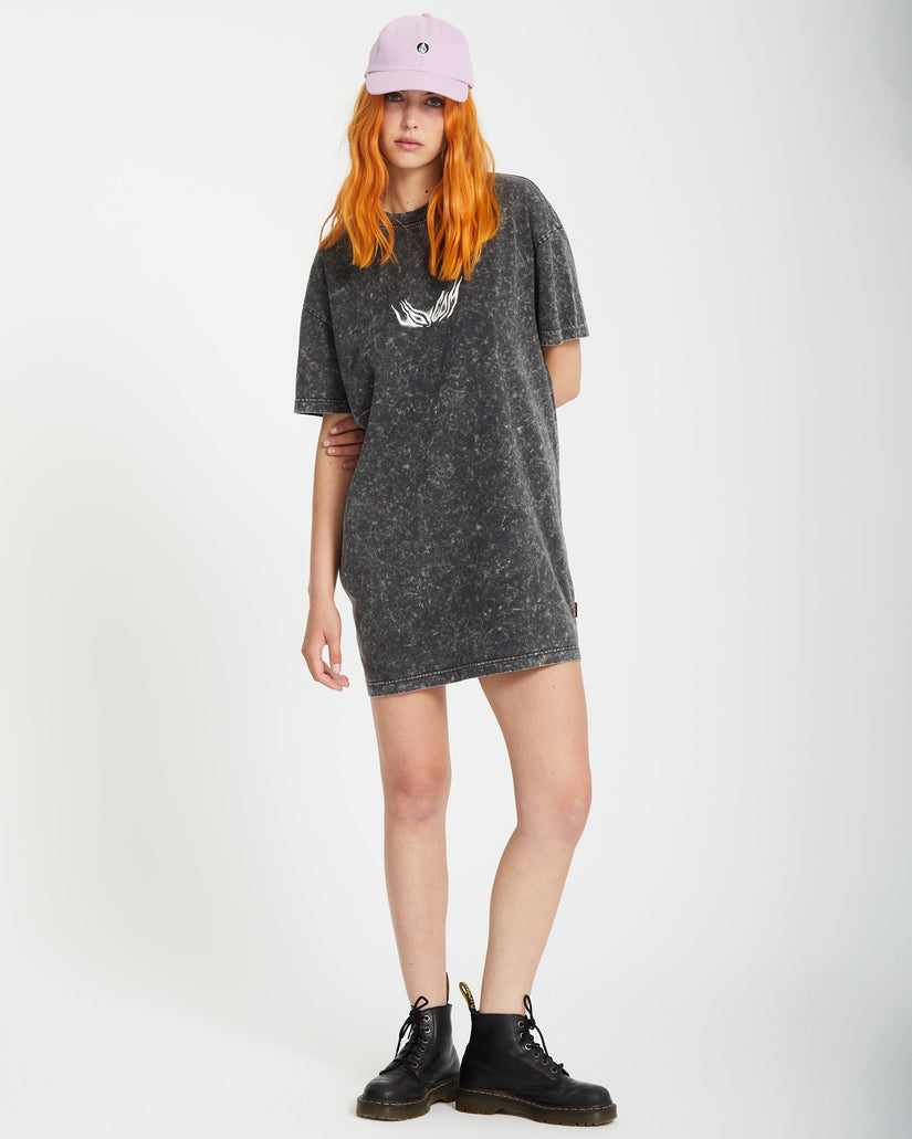 Robe T-Shirt Alix - VINTAGE BLACK