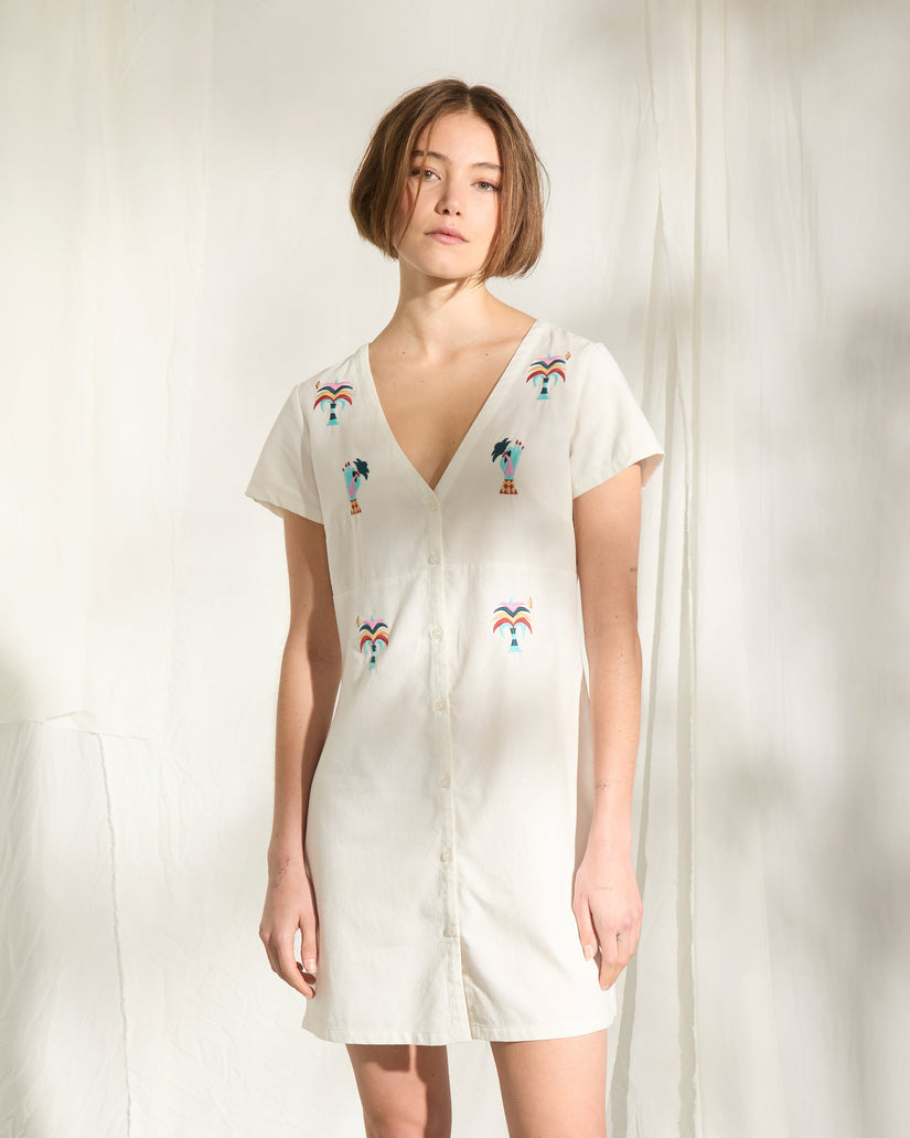 Robe chemise Bruno Lucas - Off White