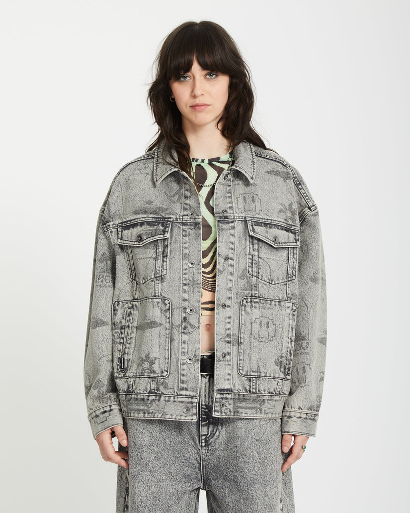 Veste Denim Filip Rygalski - GREY VINTAGE