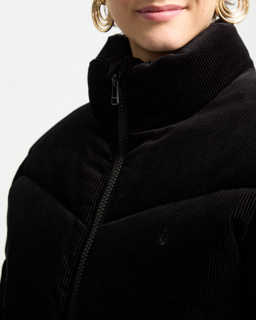 Veste Doudoune Cord'N Stone - Black