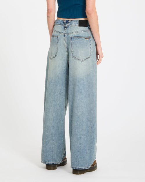 Haut Femme Volcom Vert – Taille M, 100% Coton, Occasion Très Bon état