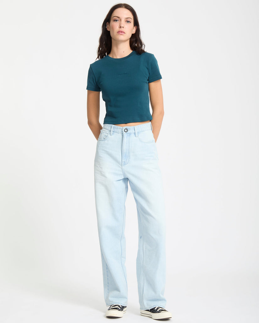 Jean Weellow II - Bleached Aqua