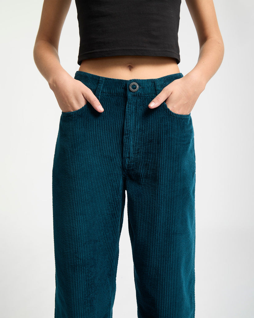 Pantalon En Velours Weellow II - Emerald Green