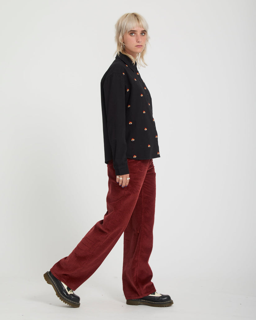 Pantalon Weellow II Corduroy - Brick
