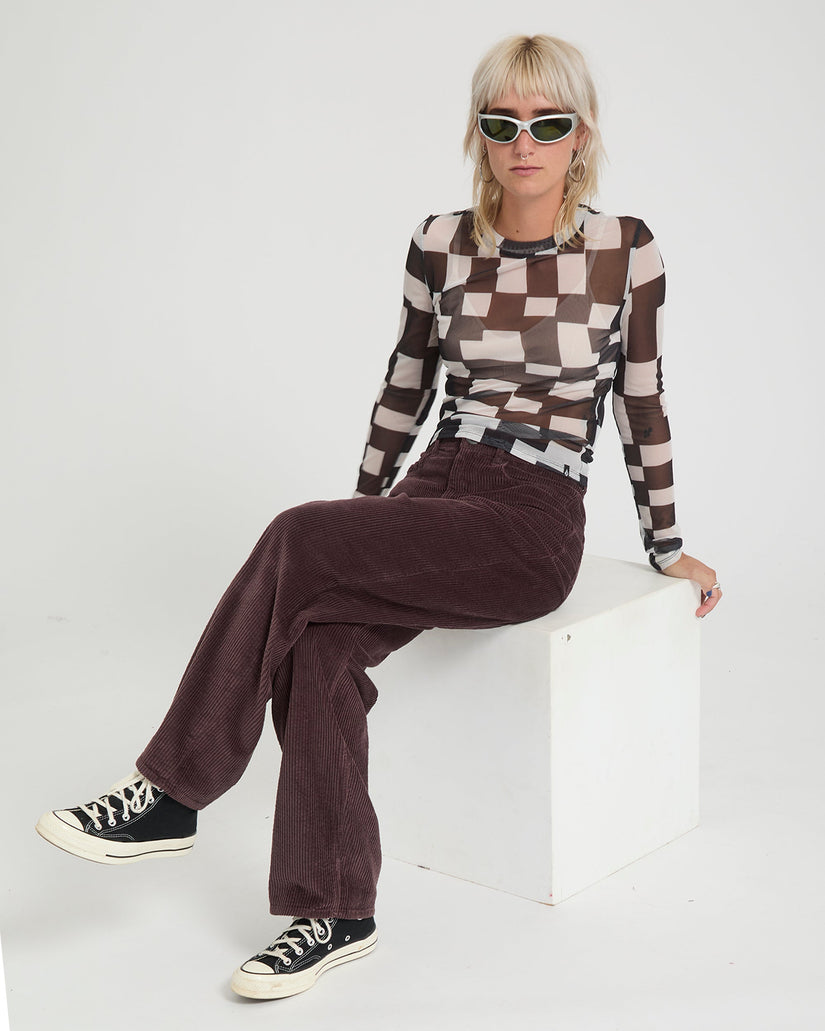Pantalon Weellow II Corduroy - Raisin