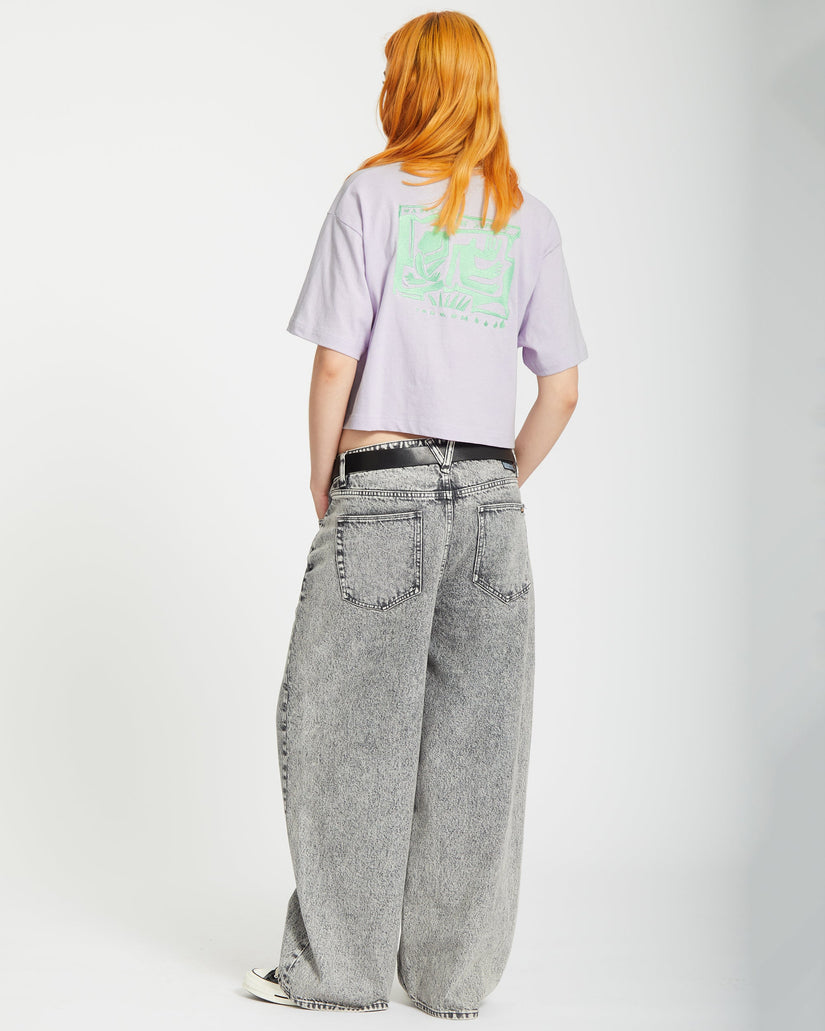 T-shirt Drumstone - DUSTY LAVENDER