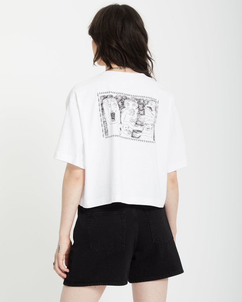 T-shirt Drumstone - WHITE