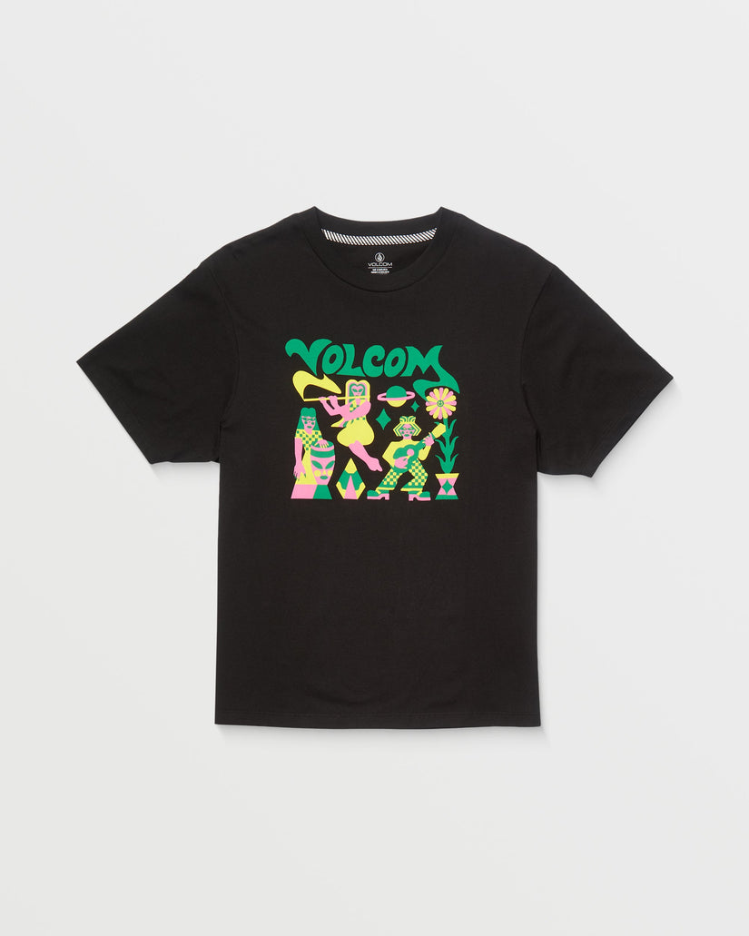 T-shirt Radical Daze Up - BLACK