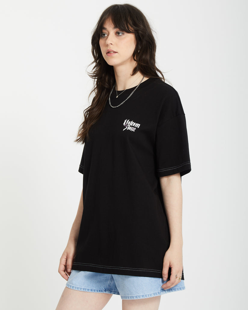 T-shirt Stoneher - BLACK
