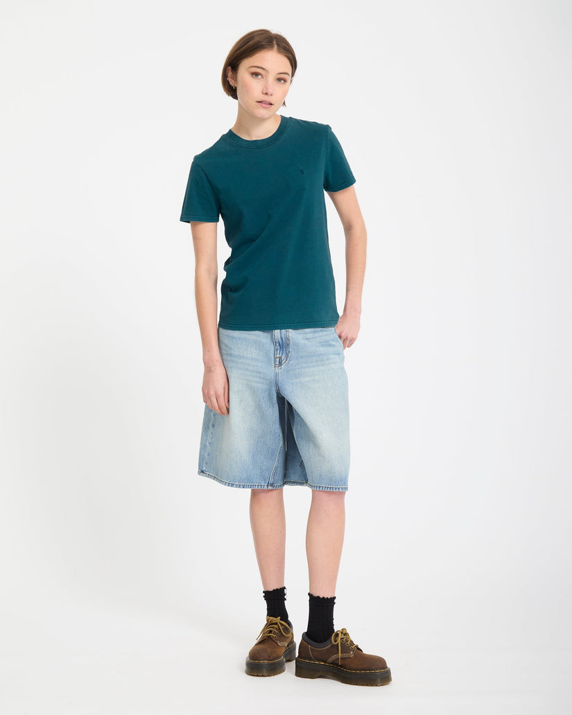 T-shirt Solid Stone - Atlantic Deep