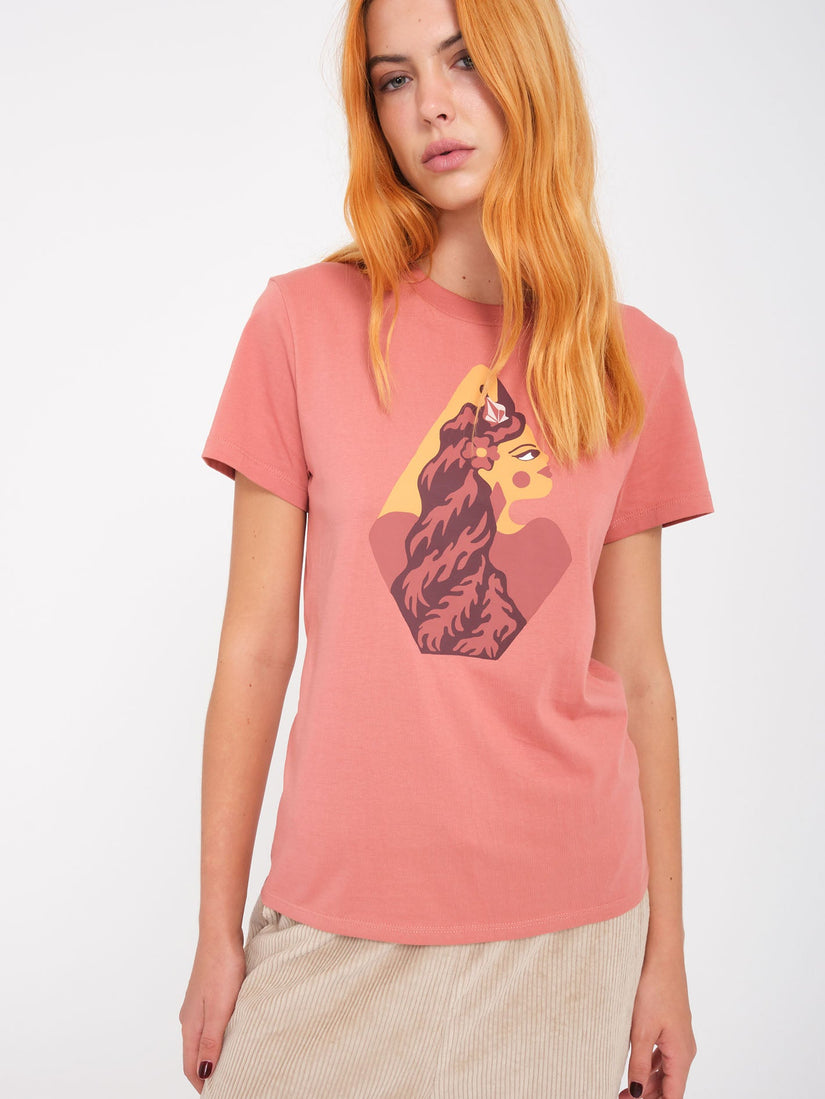 T-shirt Radical Daze - MAUVE ROSE