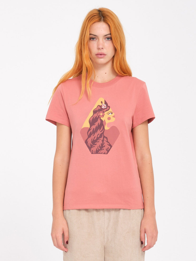T-shirt Radical Daze - MAUVE ROSE