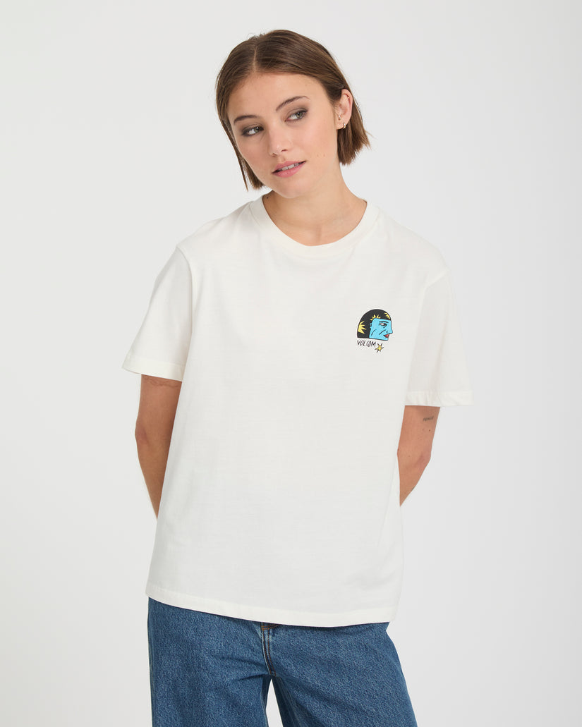 T-shirt Radical Daze Up - Off White