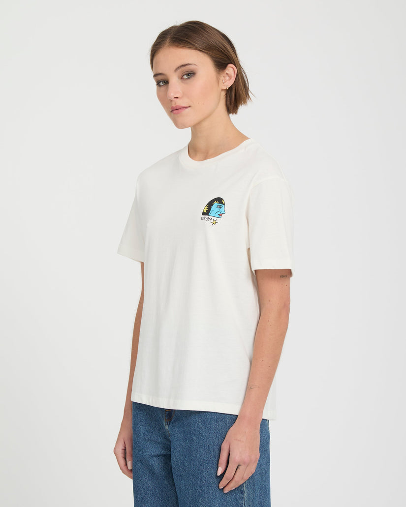 T-shirt Radical Daze Up - Off White