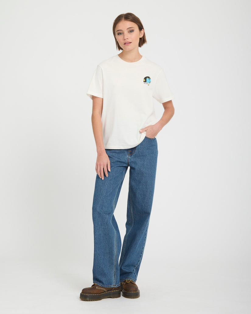 T-shirt Radical Daze Up - Off White