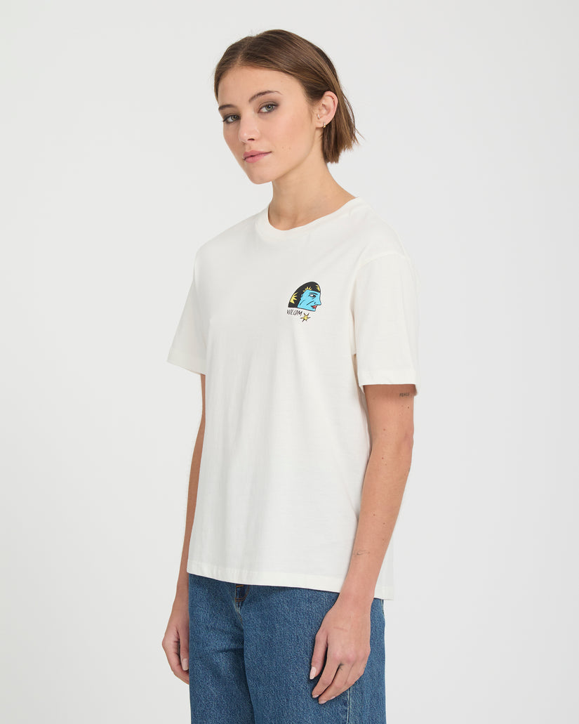 T-shirt Radical Daze Up - Off White