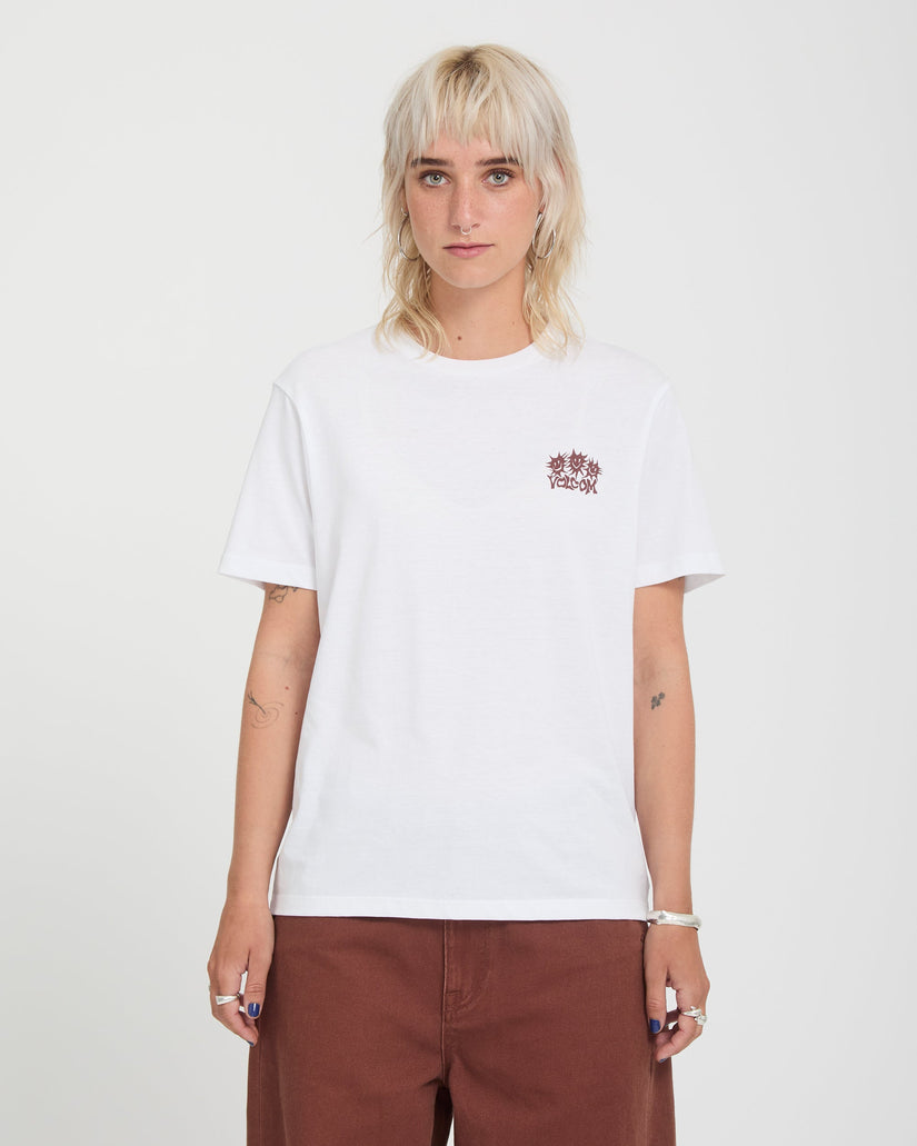 T-shirt Radical Daze Up - White