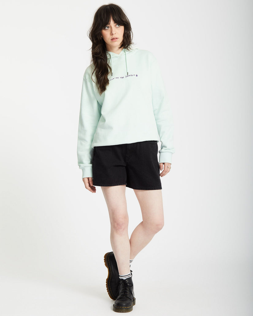 Sweat à Capuche Flowish - CLOUD BLUE