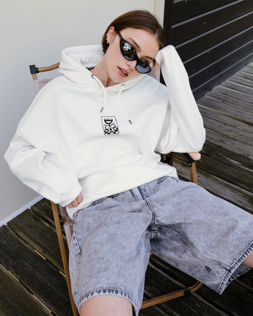 Sweat à Capuche Femme The White Company Noir Taille 10 - Zippé Intégral