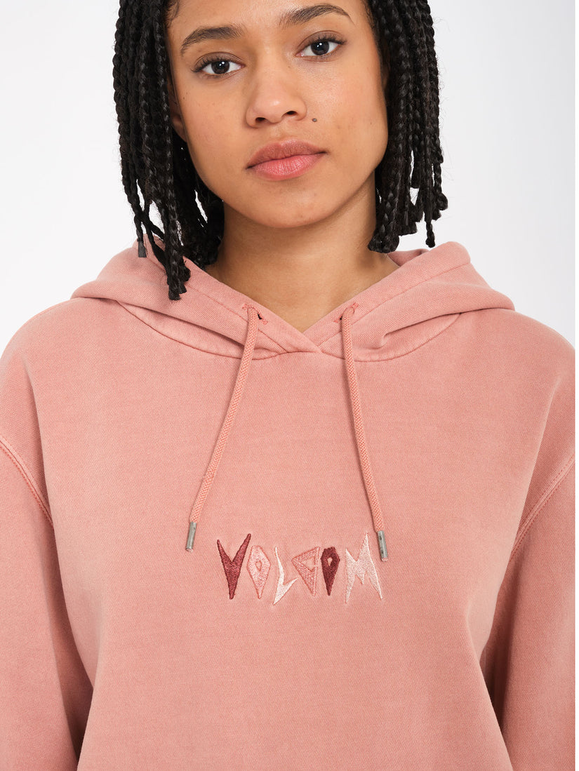 Sweat à capuche Spikstone - MAUVE ROSE