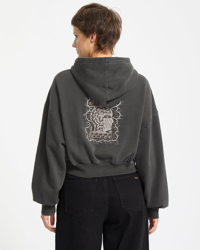 Sweat À Capuche Vaderetro - Vintage Black