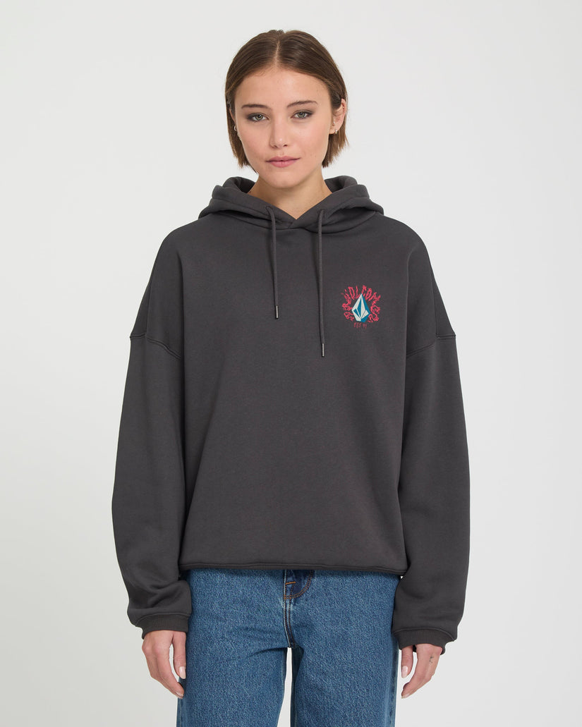 Sweat à capuche Radical Daze Up - Black