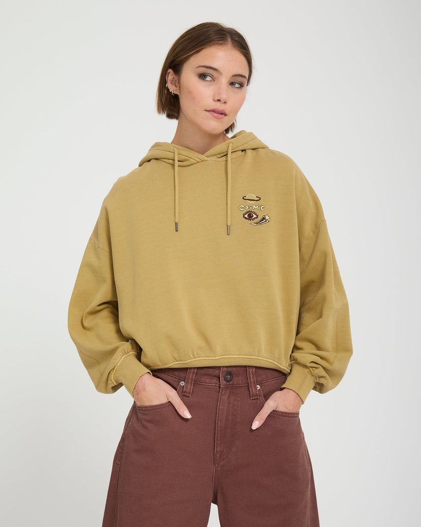 Sweat à capuche Ozzy I - Mustard