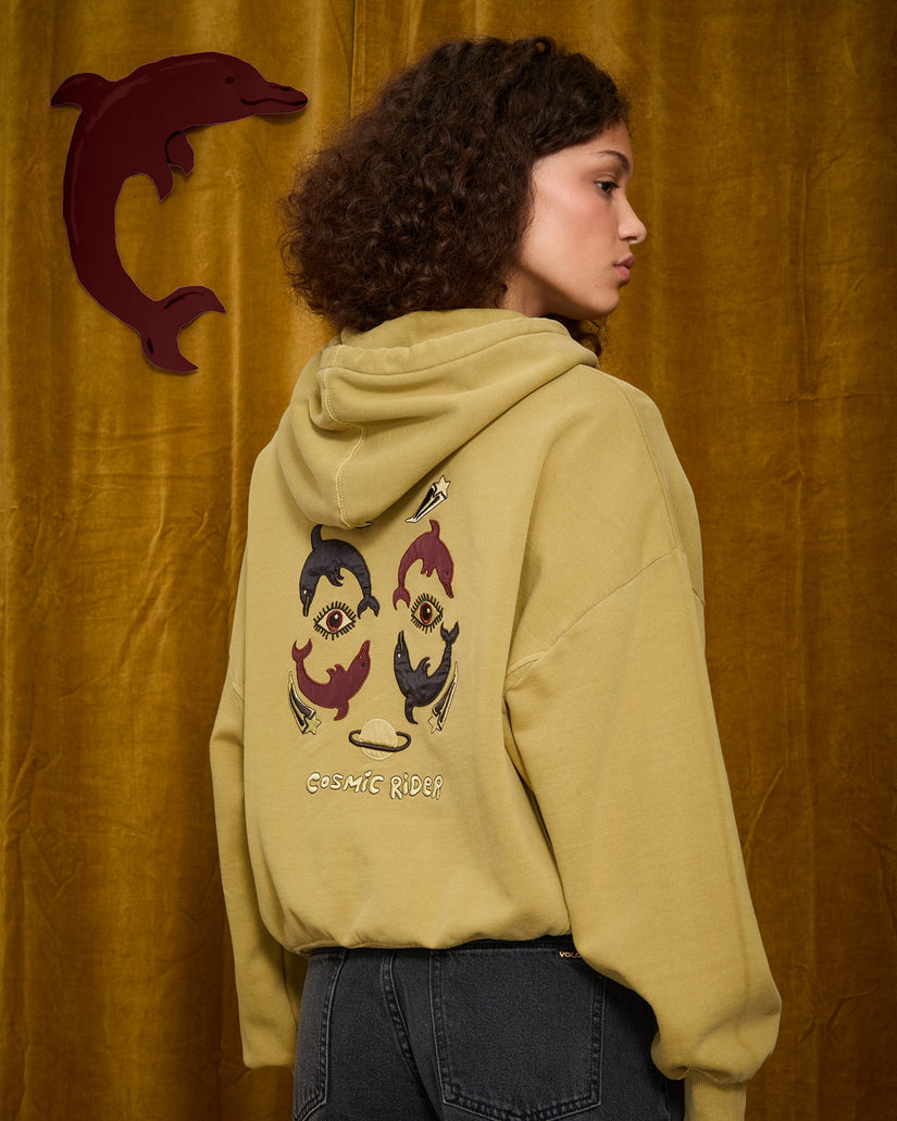 Sweat à capuche Ozzy I - Mustard