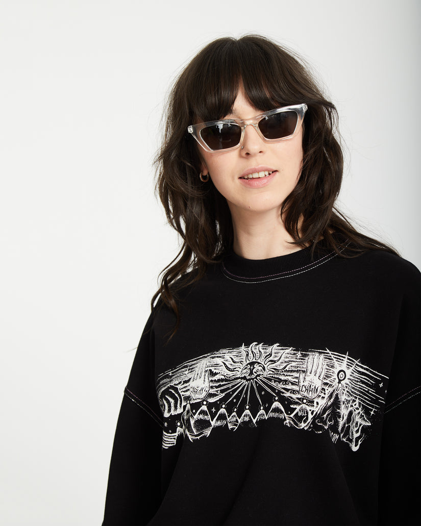 Sweatshirt Alix - BLACK