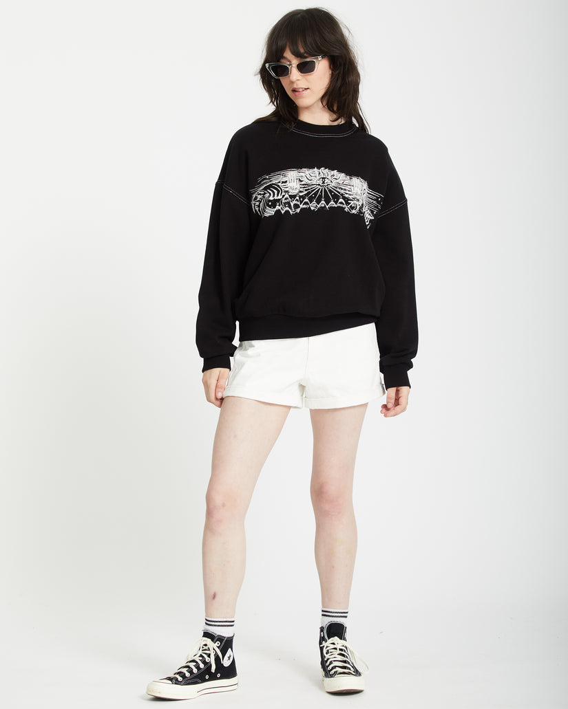 Sweatshirt Alix - BLACK