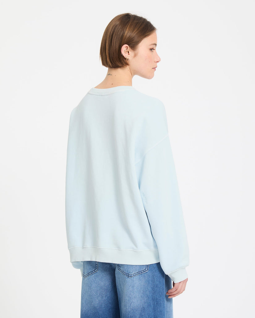 Sweatshirt Stone Soft - Light Blue Acid