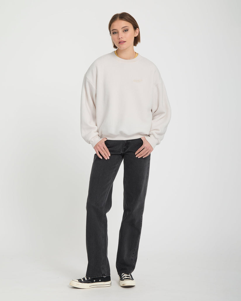 Sweatshirt Too Doo - Dirty White