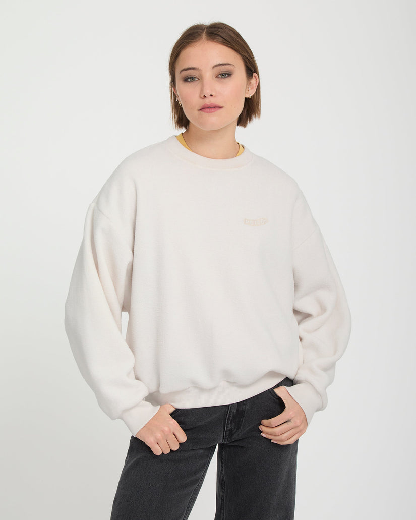 Sweatshirt Too Doo - Dirty White