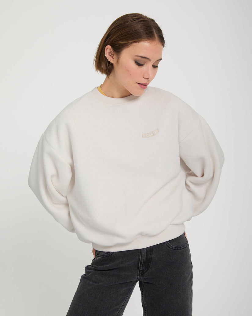 Sweatshirt Too Doo - Dirty White