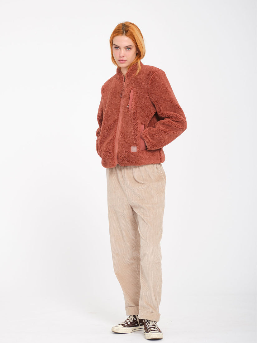 Sweat Sherpa Wuzer Fuzzar - CHESTNUT BROWN