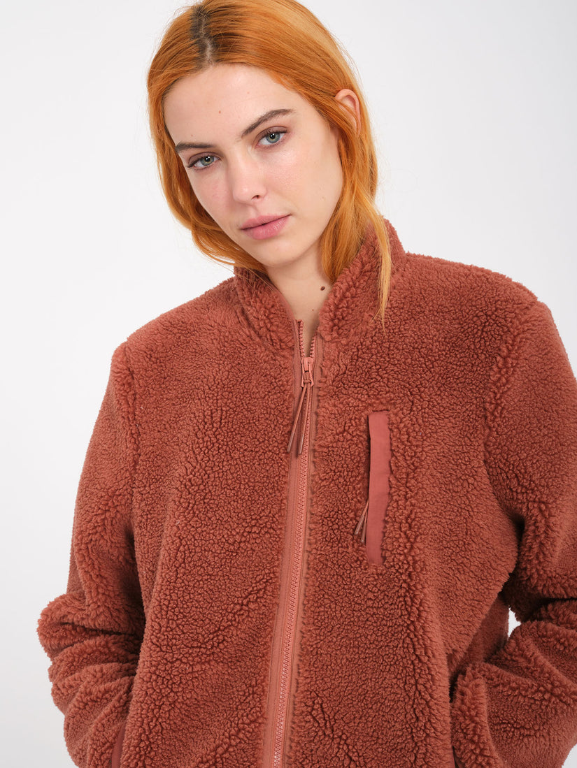 Sweat Sherpa Wuzer Fuzzar - CHESTNUT BROWN
