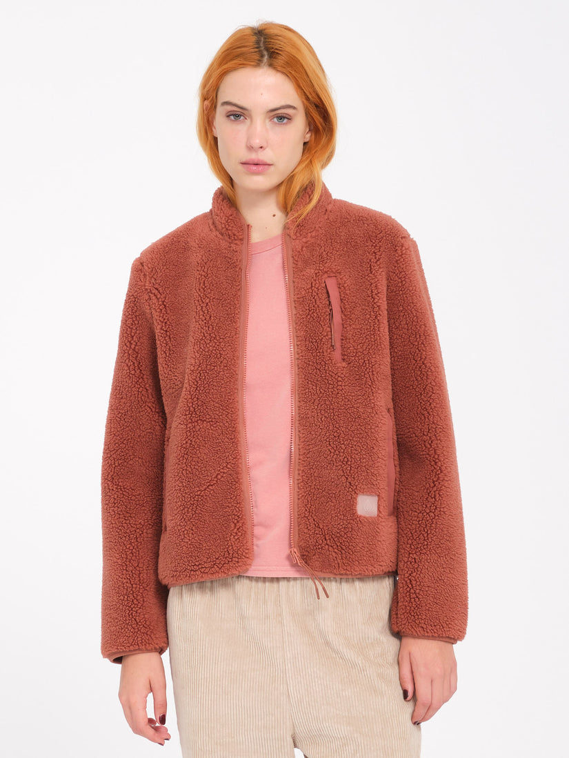 Sweat Sherpa Wuzer Fuzzar - CHESTNUT BROWN