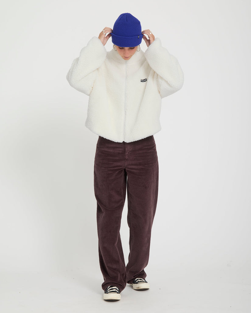 Veste Sherpa Wylding Out - Off White