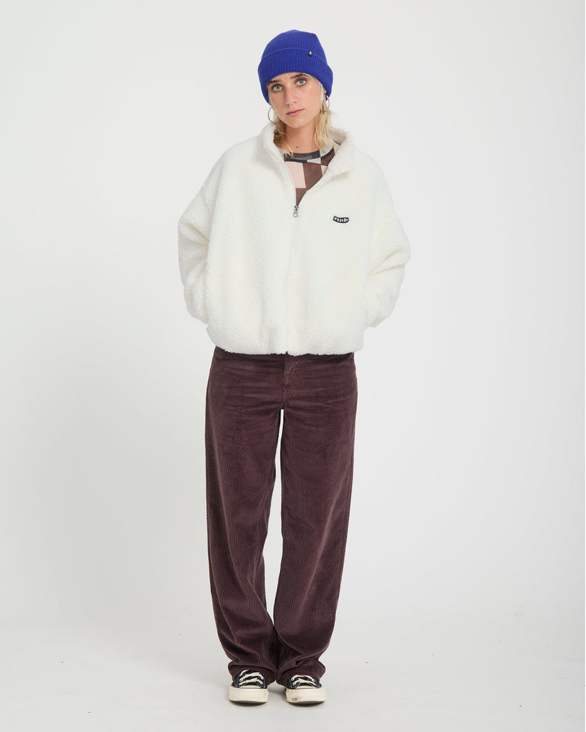 Veste Sherpa Wylding Out - Off White