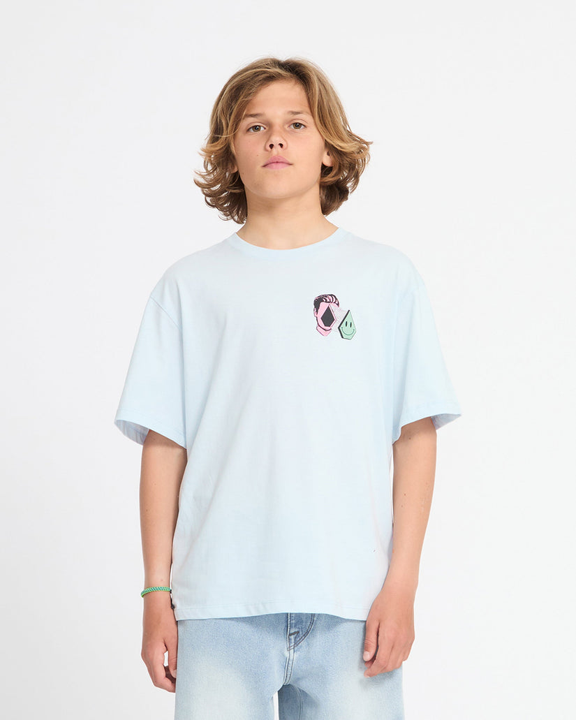 T-shirt Aura - Light Blue Acid - (ENFANT)