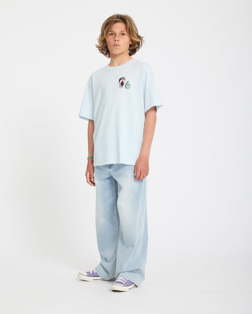 T-shirt Aura - Light Blue Acid - (ENFANT)