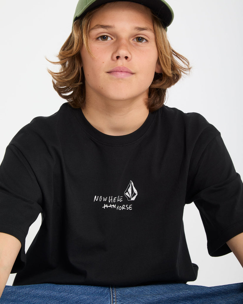 T-shirt Nowhere - Black - (ENFANT)