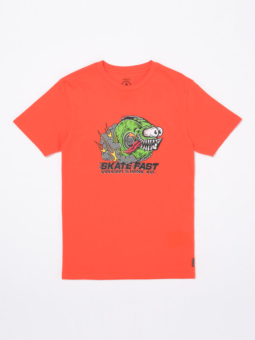 T-shirt Skate Fast - BRIGHT RED - (ENFANT)