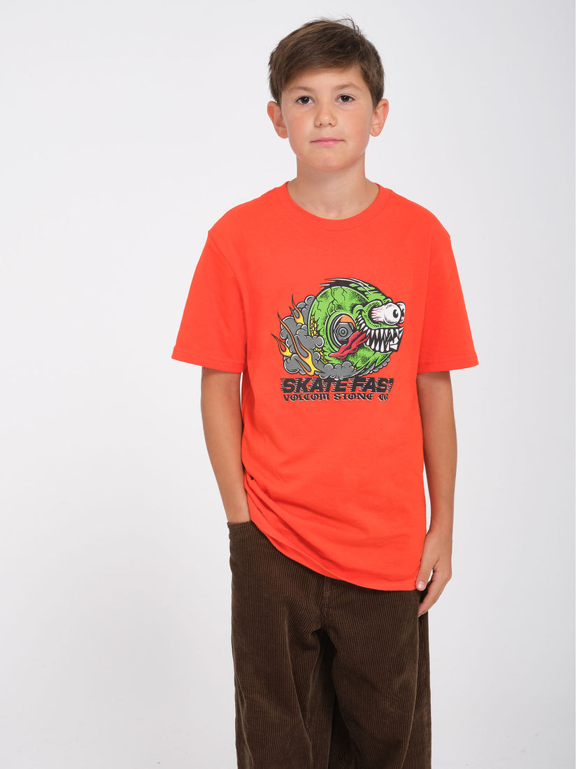 T-shirt Skate Fast - BRIGHT RED - (ENFANT)