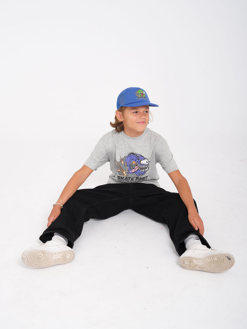 T-shirt Skate Fast - HEATHER GREY - (ENFANT)