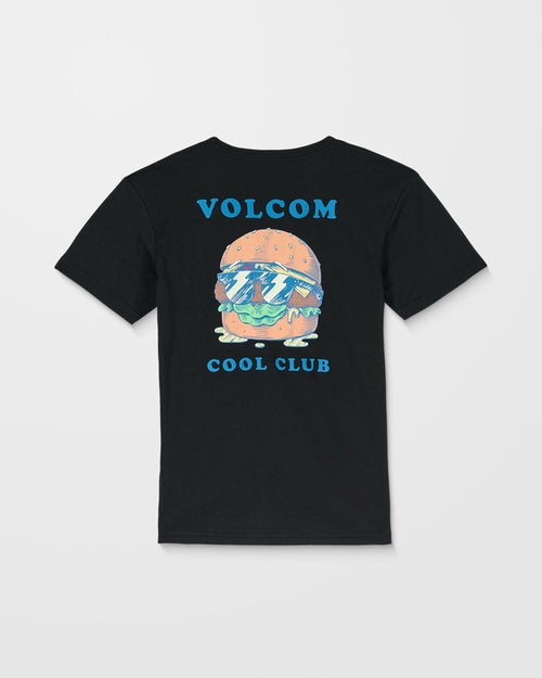 T-shirt Volcom Homme Bleu Taille M Col V Manches Courtes Séchage Rapide