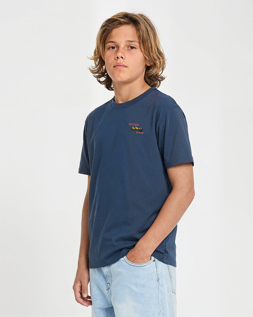 T-shirt Weirdcard - Storm Blue - (ENFANT)