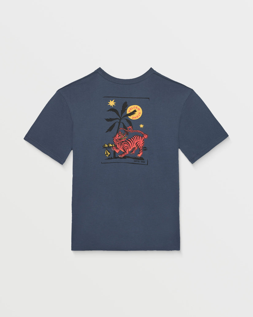 T-shirt Weirdcard - Storm Blue - (ENFANT)