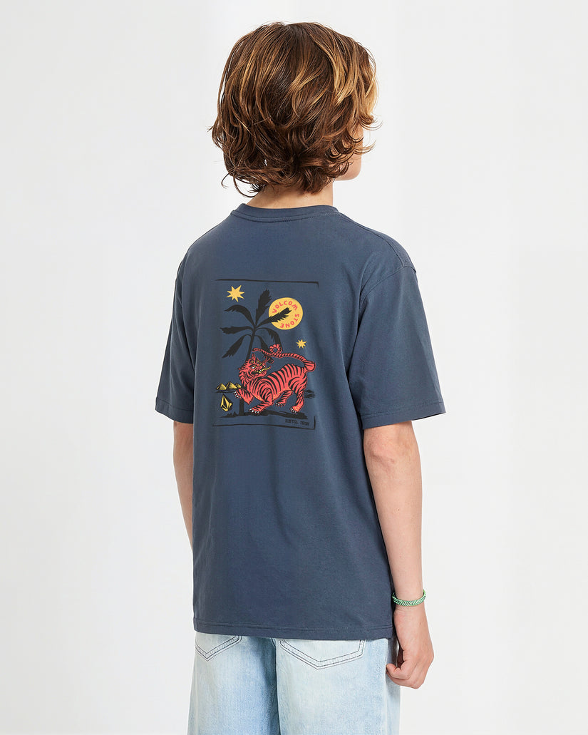 T-shirt Weirdcard - Storm Blue - (ENFANT)