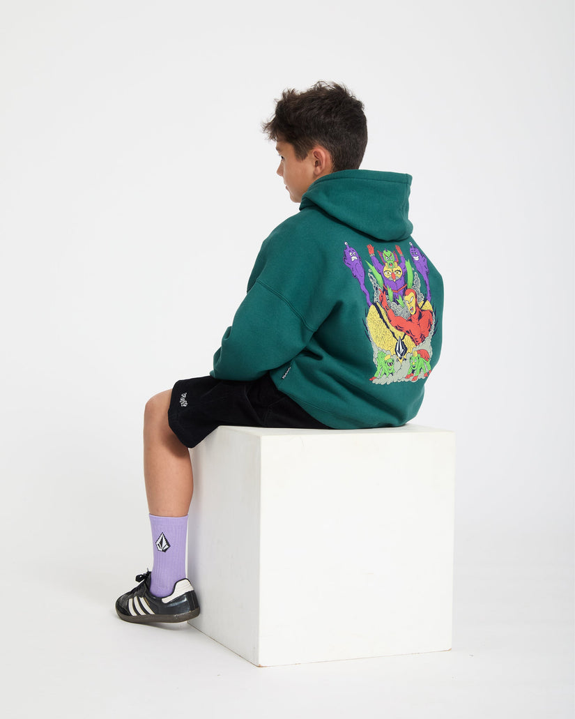 Sweat à capuche Ben Sanair - Rifle Green - (ENFANT)